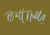 Britt Mills Design logo